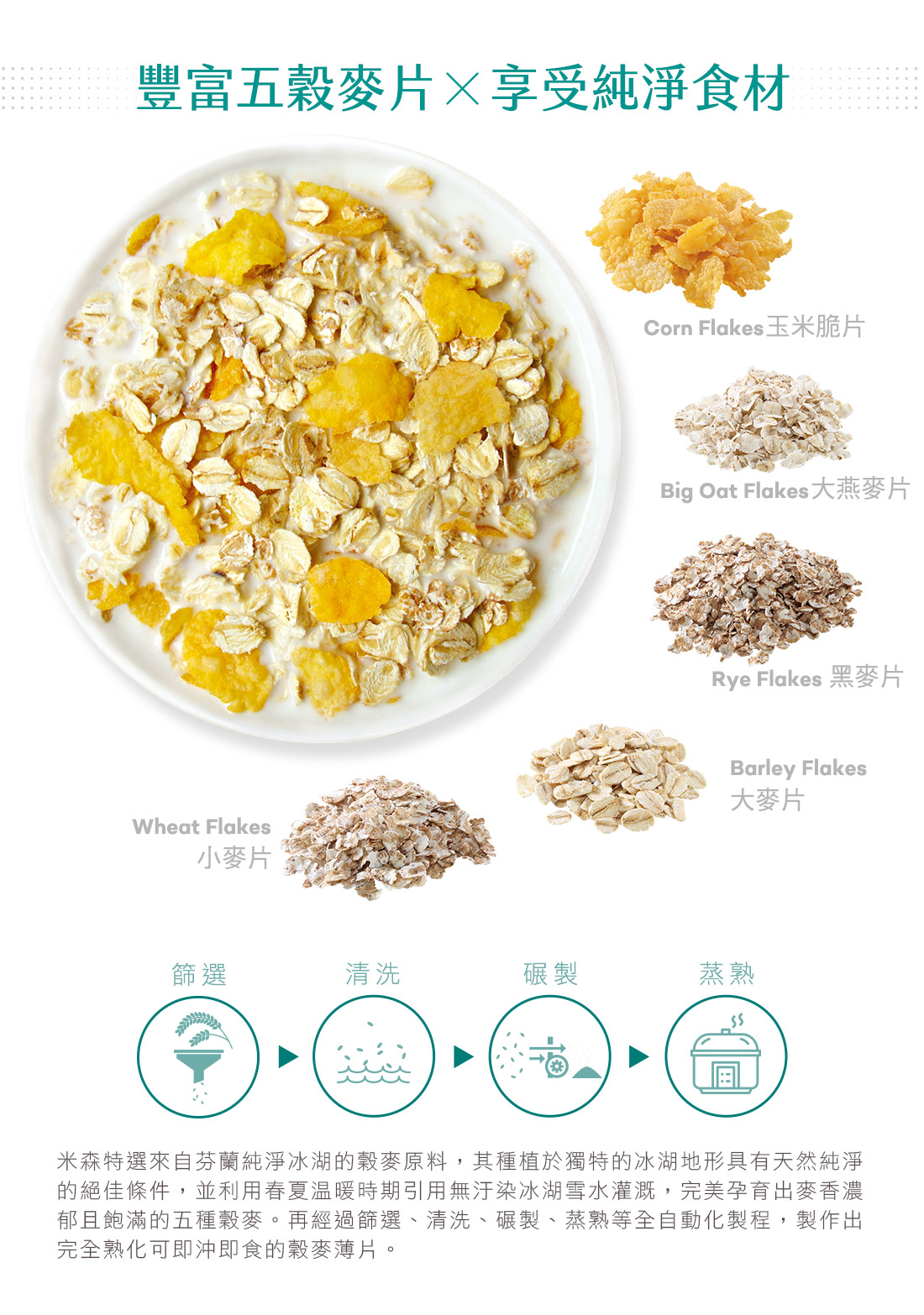 冰湖五穀麥片