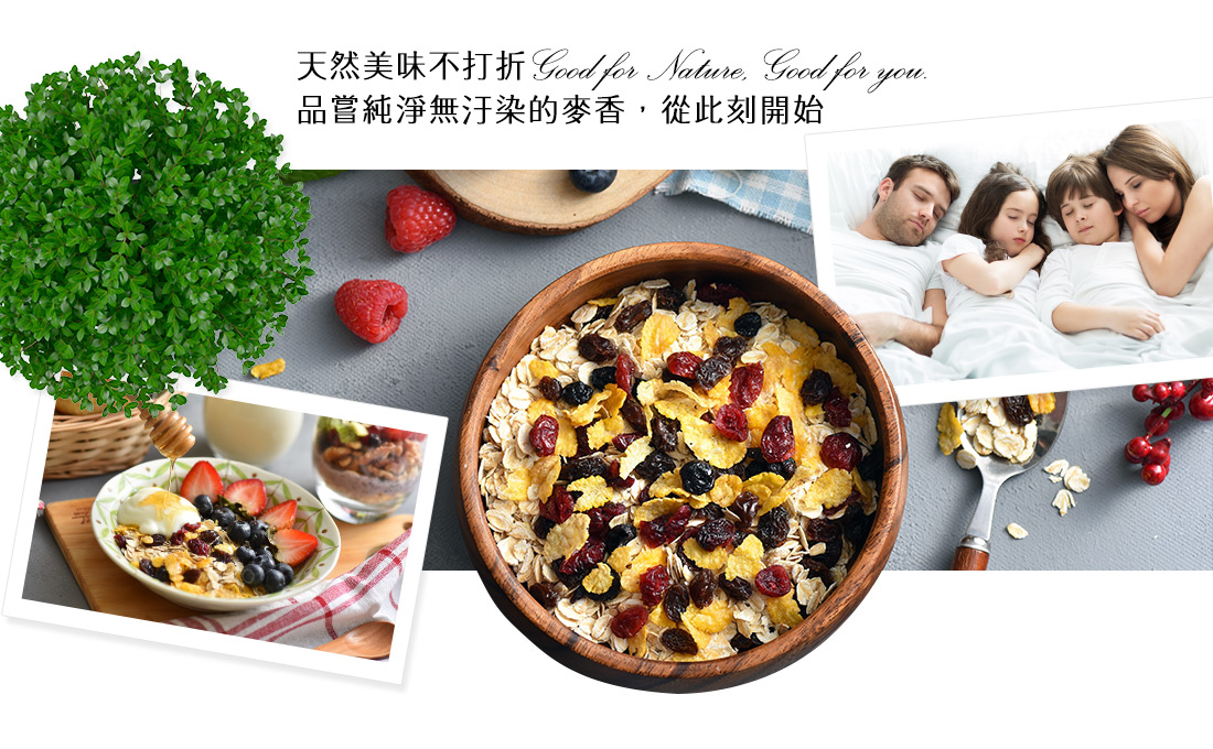 米森有機無麩質野莓麥片