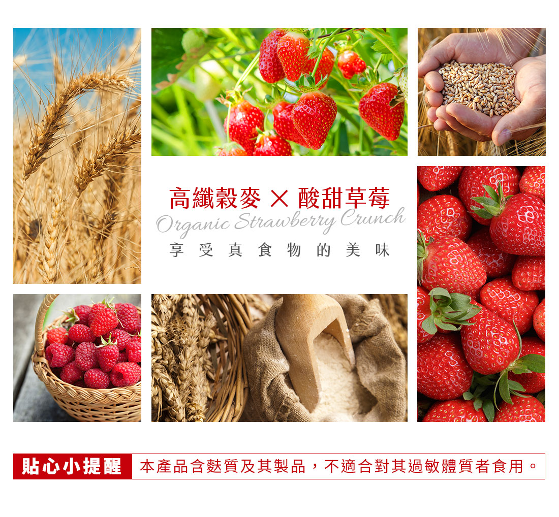 米森香酥草莓榖脆片